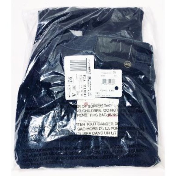 SOLD AG Everett Slim Mens Blue Straight Leg Jeans - Picture 6 of 9